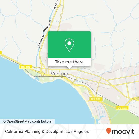 California Planning & Develpmt map