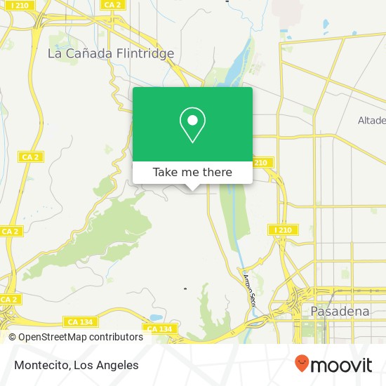 Montecito map