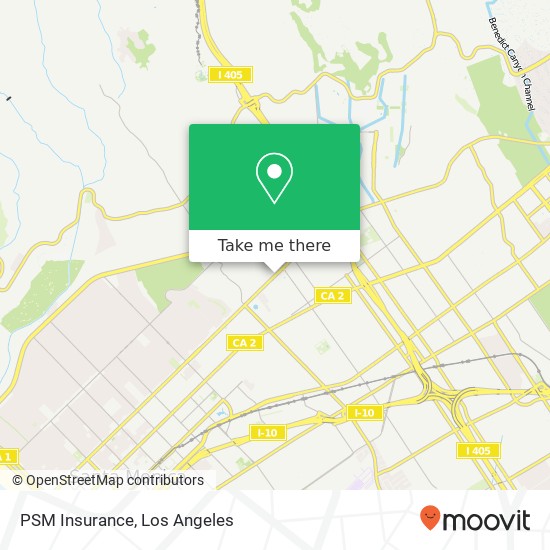 PSM Insurance map