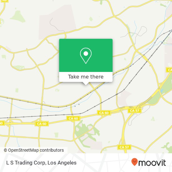 L S Trading Corp map