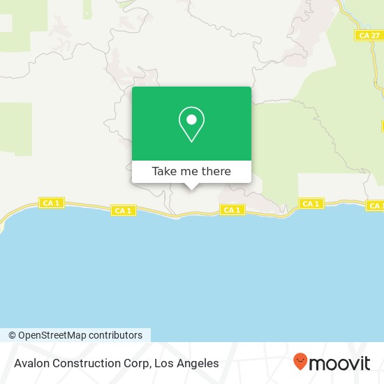 Mapa de Avalon Construction Corp