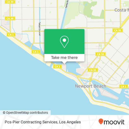 Mapa de Pcs-Pier Contracting Services
