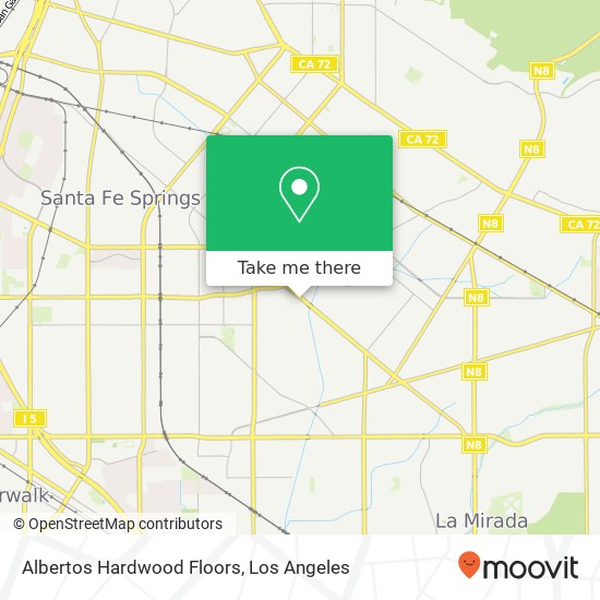 Albertos Hardwood Floors map