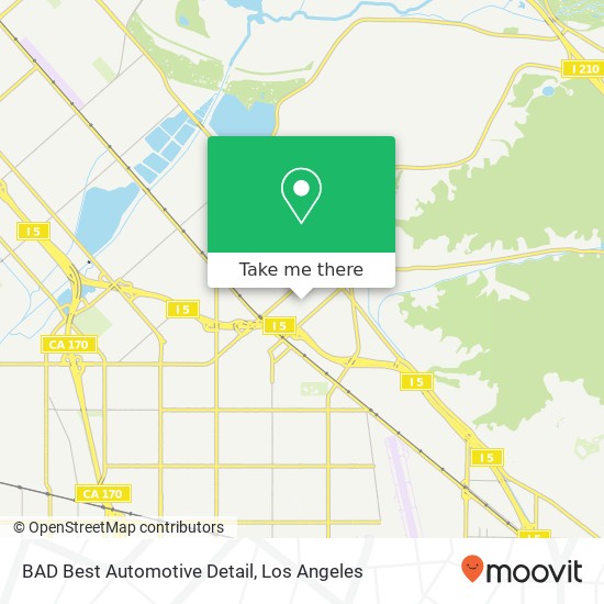 BAD Best Automotive Detail map