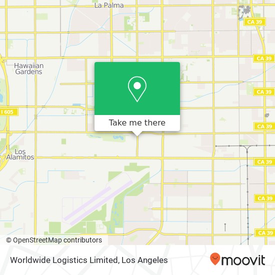 Worldwide Logistics Limited map