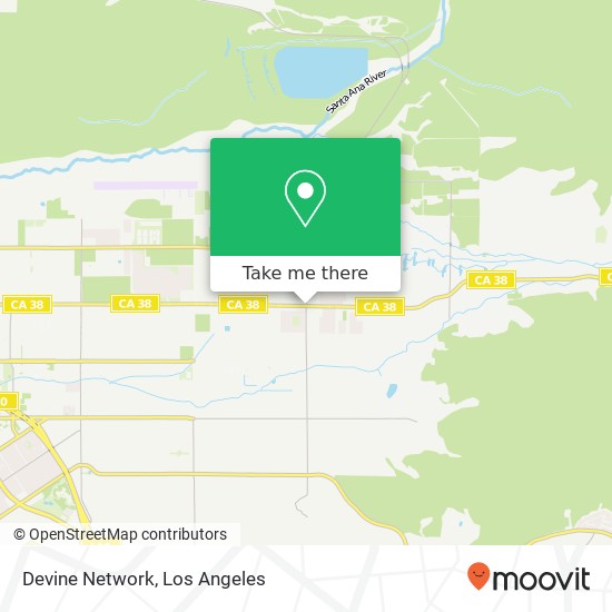 Devine Network map