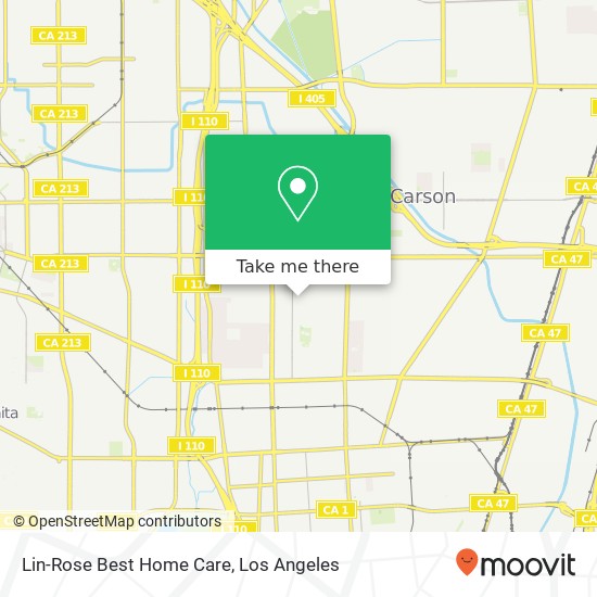 Lin-Rose Best Home Care map