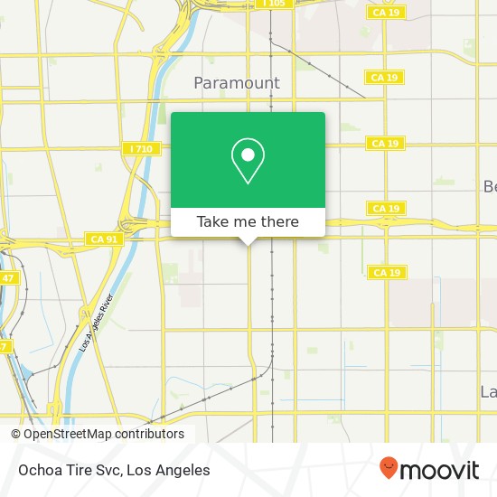 Ochoa Tire Svc map