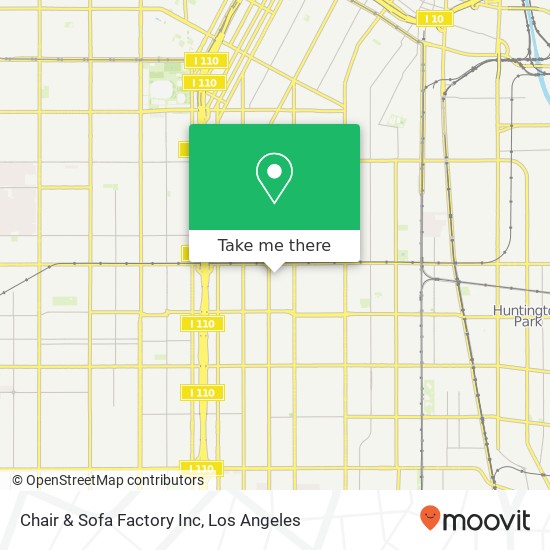 Chair & Sofa Factory Inc map