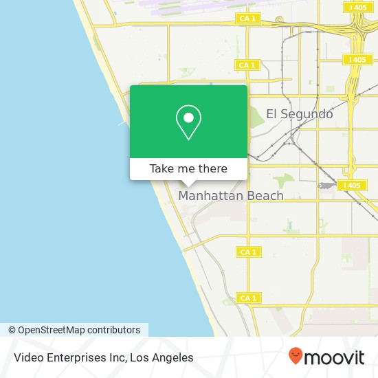 Mapa de Video Enterprises Inc