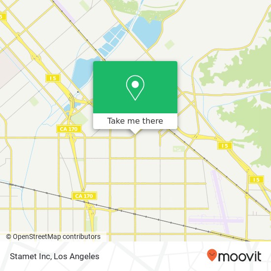 Stamet Inc map