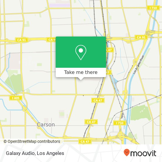 Galaxy Audio map