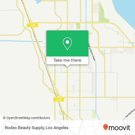 Rodeo Beauty Supply map
