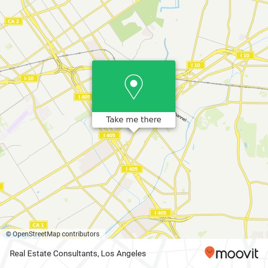 Real Estate Consultants map