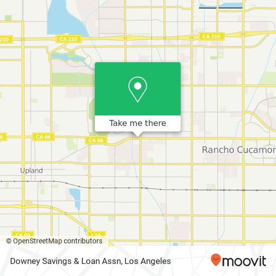 Downey Savings & Loan Assn map