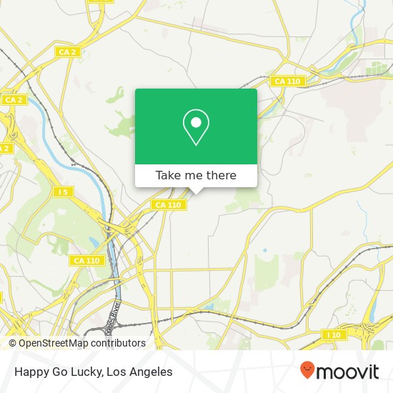 Mapa de Happy Go Lucky
