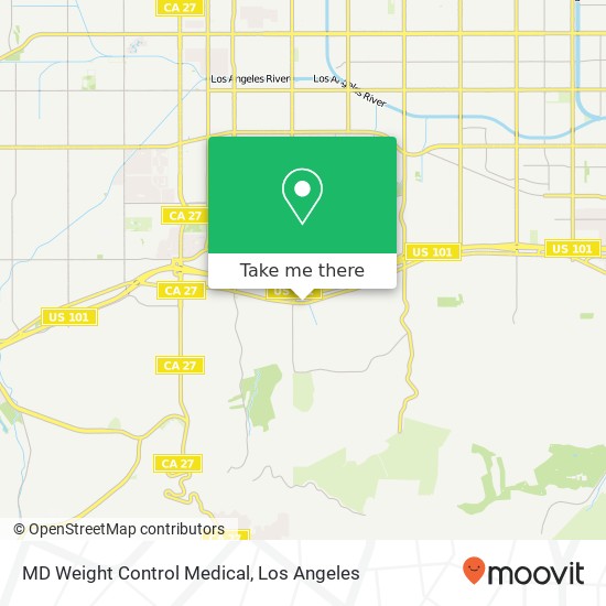 Mapa de MD Weight Control Medical