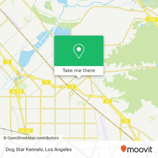 Mapa de Dog Star Kennels
