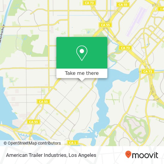 American Trailer Industries map
