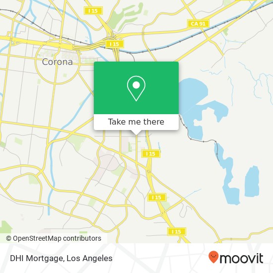 DHI Mortgage map