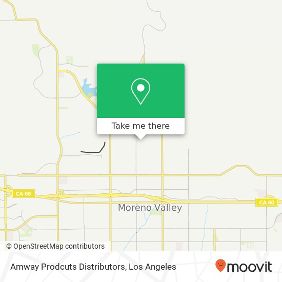Amway Prodcuts Distributors map