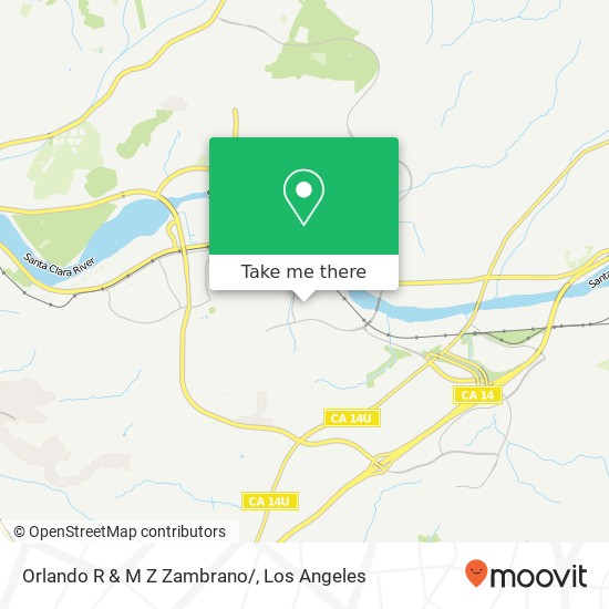 Mapa de Orlando R & M Z Zambrano/