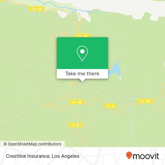 Crestline Insurance map