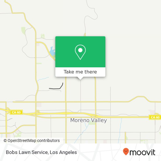 Bobs Lawn Service map