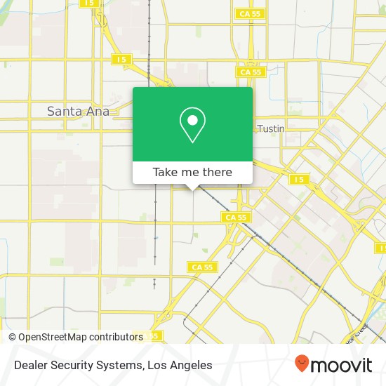 Dealer Security Systems map