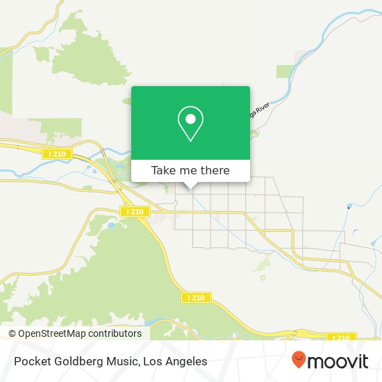 Pocket Goldberg Music map