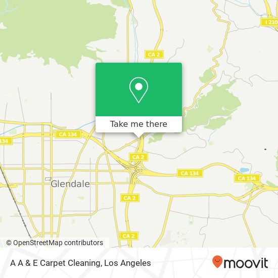 A A & E Carpet Cleaning map