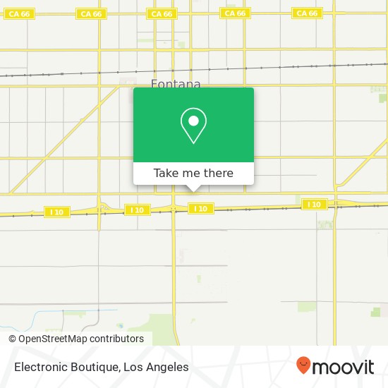 Electronic Boutique map