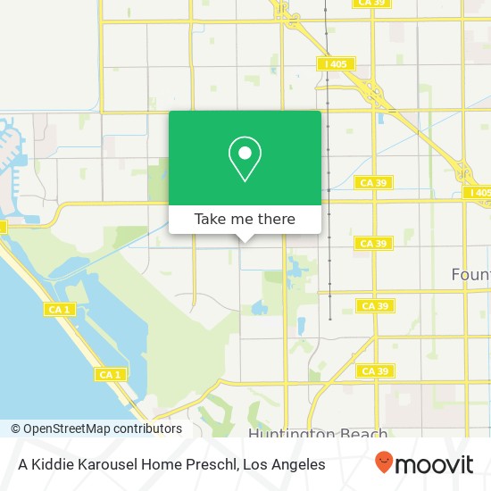 Mapa de A Kiddie Karousel Home Preschl