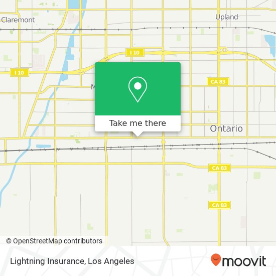 Lightning Insurance map