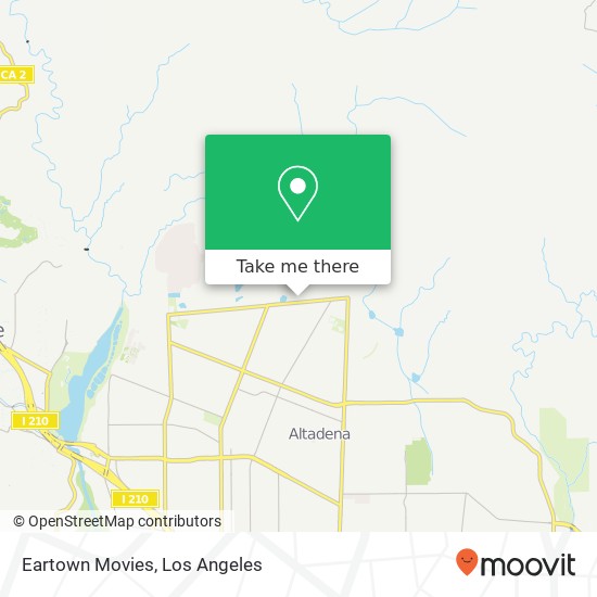Eartown Movies map