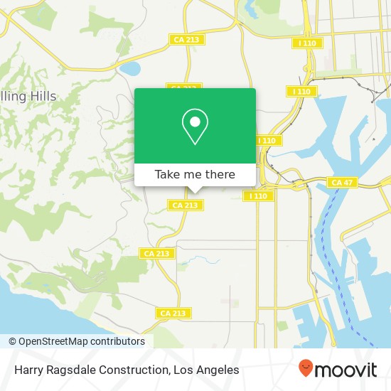 Harry Ragsdale Construction map