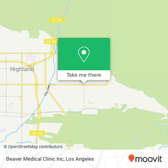 Beaver Medical Clinic Inc map