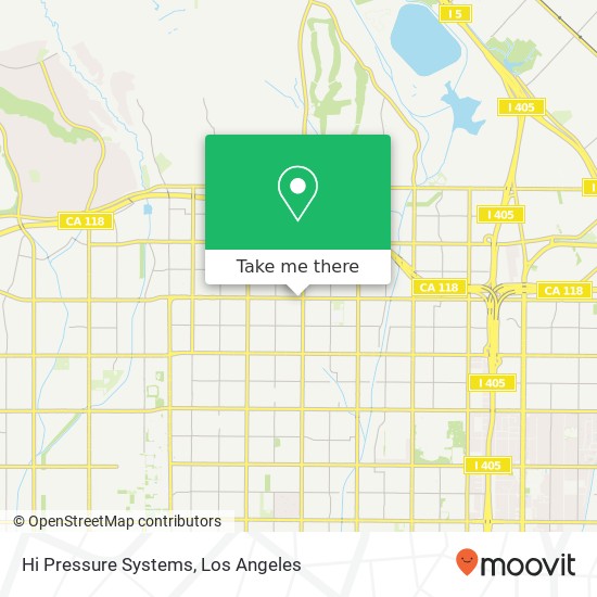 Hi Pressure Systems map