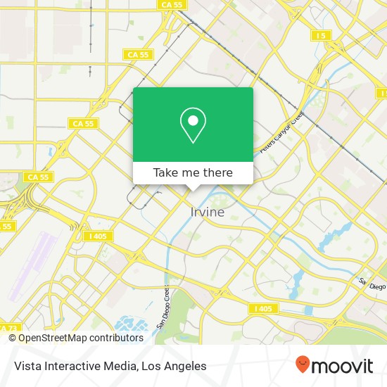 Vista Interactive Media map