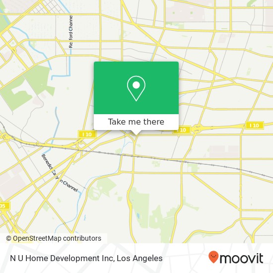 N U Home Development Inc map
