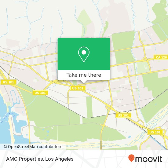 AMC Properties map