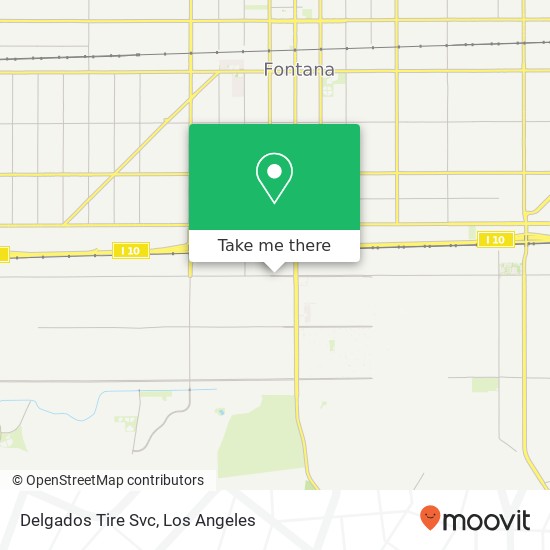 Delgados Tire Svc map