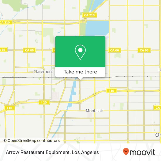 Arrow Restaurant Equipment map