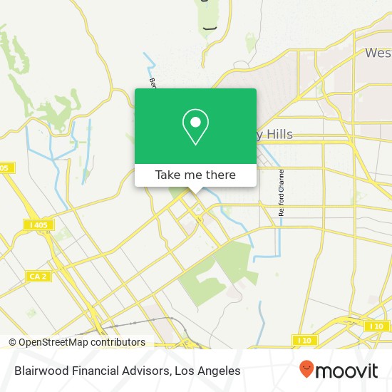 Blairwood Financial Advisors map