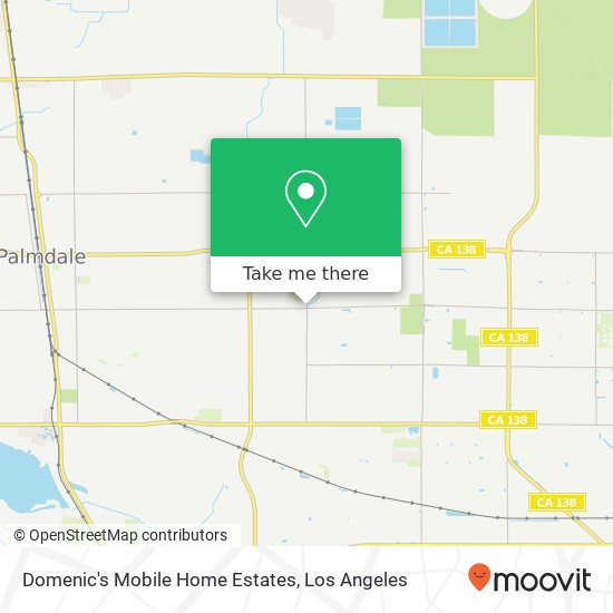 Mapa de Domenic's Mobile Home Estates