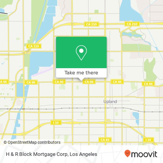 H & R Block Mortgage Corp map