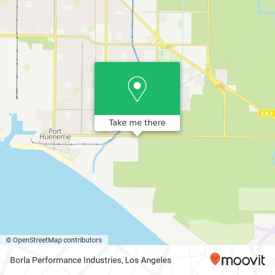 Borla Performance Industries map