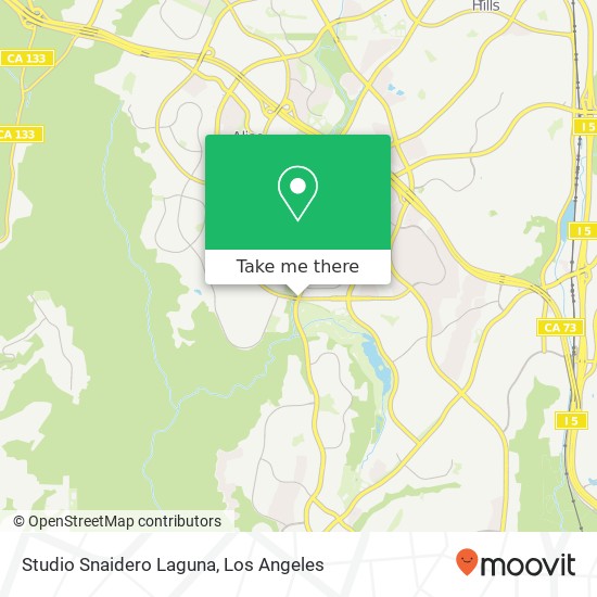 Mapa de Studio Snaidero Laguna