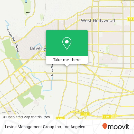 Mapa de Levine Management Group Inc