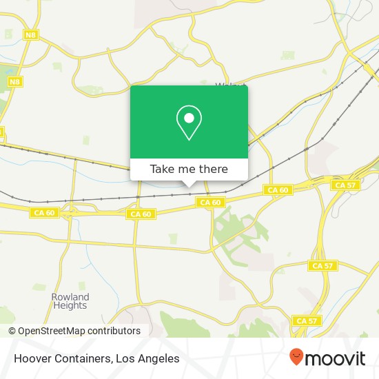 Mapa de Hoover Containers